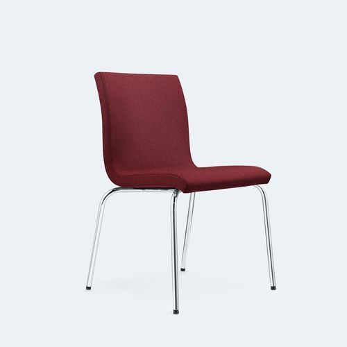 Sedia visitatore contemporanea - LEZGO 71 - Löffler Bürositzmöbel GmbH - da interno / in cromo / in acciaio