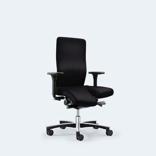 Sedia da ufficio contemporanea - PLUS - Löffler Bürositzmöbel GmbH - da interno / in tessuto / con supporto in metallo