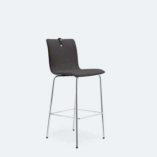 Sgabello da bar contemporaneo - MESAMI XL - Löffler Bürositzmöbel GmbH - in tessuto / in acciaio / con supporto in metallo laccato