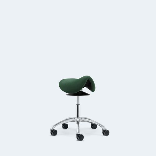 Sgabello da ufficio contemporaneo - SEDLO-SL-2-5A - Löffler Bürositzmöbel GmbH - in tessuto / con supporto in metallo / con base a stella