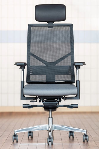 Sedia da ufficio contemporanea - FIGO AIR KN - Löffler Bürositzmöbel GmbH - da interno / in tessuto / con supporto in alluminio