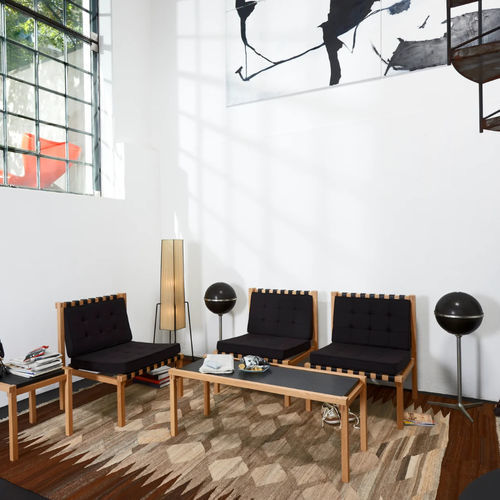 Poltrona contemporanea - WB-6  - Löffler Bürositzmöbel GmbH - in tessuto / in pelle / in rovere