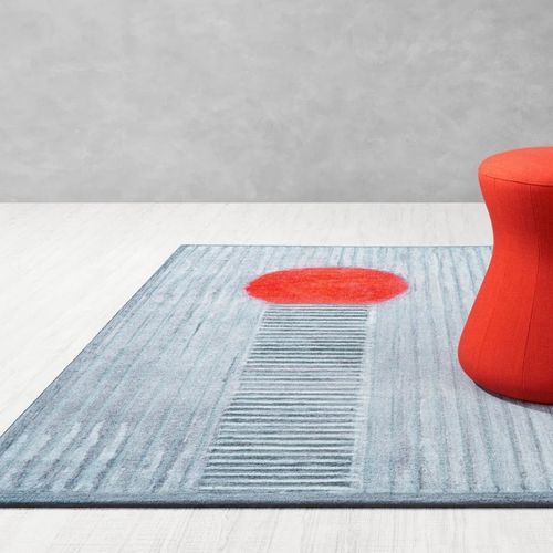 Tappeto contemporaneo - JENNY - Löffler Bürositzmöbel GmbH - a righe / con motivi geometrici / in tessuto