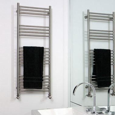 Scaldasalviette ad acqua calda - TORA  - AEON Sculptural Heating - elettrico / contemporaneo / in acciaio inossidabile