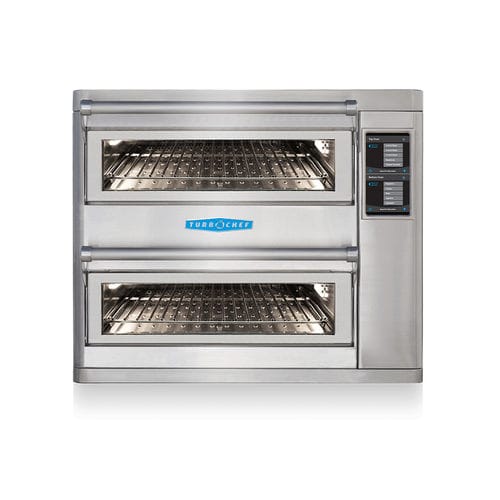 Forno a pizza professionale - DOUBLE BATCH - TURBOCHEF - elettrico / da incasso / a 2 camere