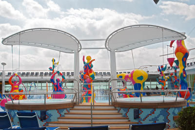 Tensostruttura a membrana e funi - JACUZZIS - ACS-PRODUCTION - padiglione / per copertura / con membrana in ETFE