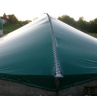 Tensostruttura a membrana e funi - TANK COVERAGE, SEWAGE TREATMENT PLANTS CONFINEMENT - ACS-PRODUCTION - per copertura / con membrana in ETFE / per applicazioni industriali