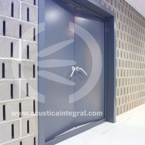 Porta fonica acustico - RS3  - Acústica Integral - da interno / in legno / battente