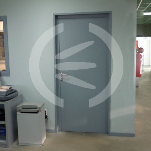 Porta fonica acustico - RS6  - Acústica Integral - da interno / in acciaio / battente