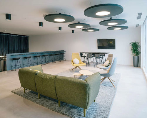 Pannello acustico a muro - ACUSTIART-L - Acústica Integral - per soffitto / per controsoffitto / sospeso