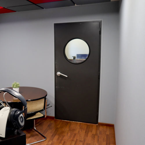 Porta fonica acustico - RS9  - Acústica Integral - da interno / in metallo / battente