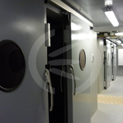 Porta fonica da interno - RSR  - Acústica Integral - in metallo / scorrevole / contemporaneo