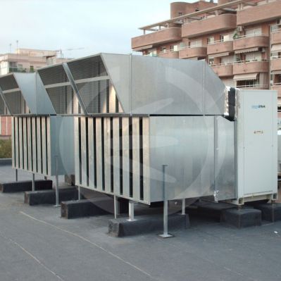Silenziatore per fori di ventilazione in lamiera - SNA - Acústica Integral