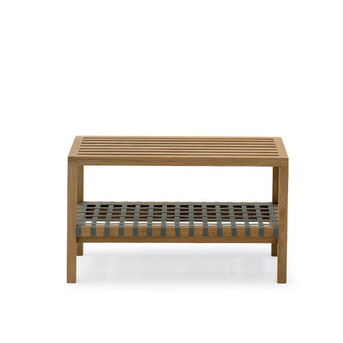 Consolle contemporanea - NETWORK 141 - RODA - in teak / rettangolare / per uso residenziale