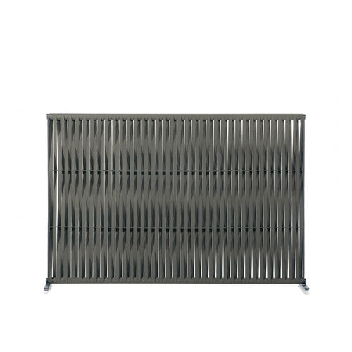 Paravento contemporaneo - WING 002 - RODA - in poliestere / in acciaio laccato / per terrazza