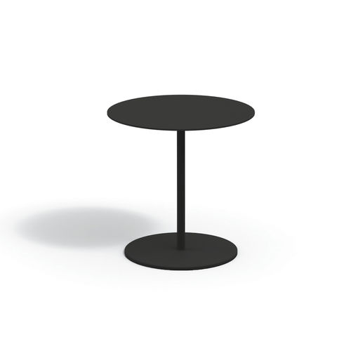 Tavolino basso contemporaneo - BUTTON 045 - RODA - in alluminio verniciato / con supporto in alluminio verniciato / rotondo