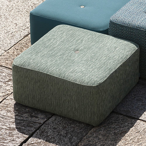 Pouf contemporaneo - DOUBLE 035 - RODA - in tessuto sintetico / in tessuto acrilico / in rete