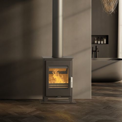 Stufa a legna - OSCAR - SUPRA FRANCE - 5 kW...10 kW / 0 - 5 kW / a pavimento