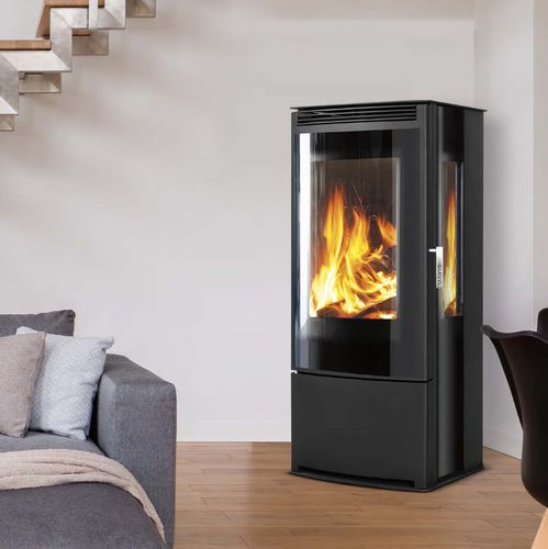 Stufa a legna - ANAYA TRI-VISION - SUPRA FRANCE - 5 kW...10 kW / da appoggio / a 3 facce