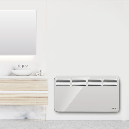 Termoconvettore elettrico - QUICKFIX 2000 - SUPRA FRANCE - 2000 w / contemporaneo / in acciaio