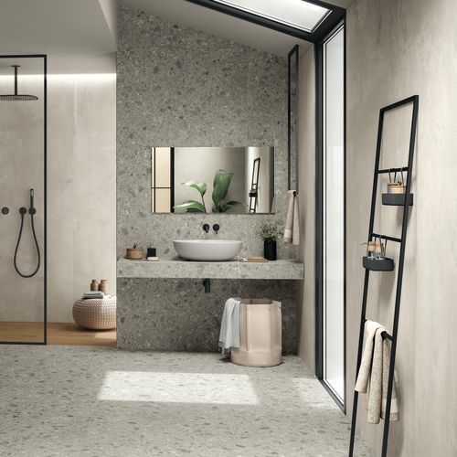 Piastrella in gres porcellanato - BOOST MIX - Atlas Concorde - opaca / finitura madreperla / da interno