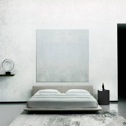 Letto flottante - CHEMISE - Living Divani - matrimoniale / singolo / contemporaneo