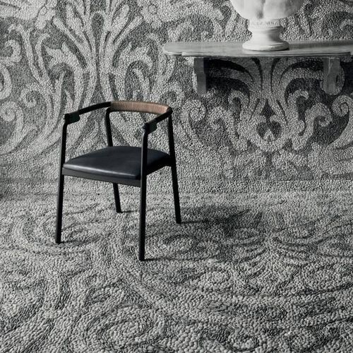 Sedia contemporanea - RIVULET - Living Divani - da esterno / da interno / in tessuto