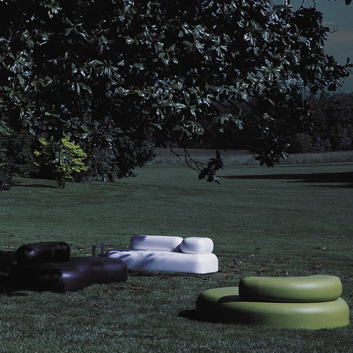Divano rotondo - BUBBLE ROCK - Living Divani - design originale / da esterno / in tessuto