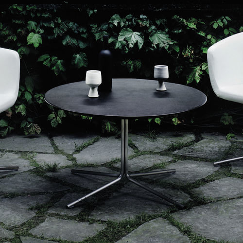 Tavolino basso contemporaneo - JELLY  - Living Divani - in HPL / in marmo / in ardesia