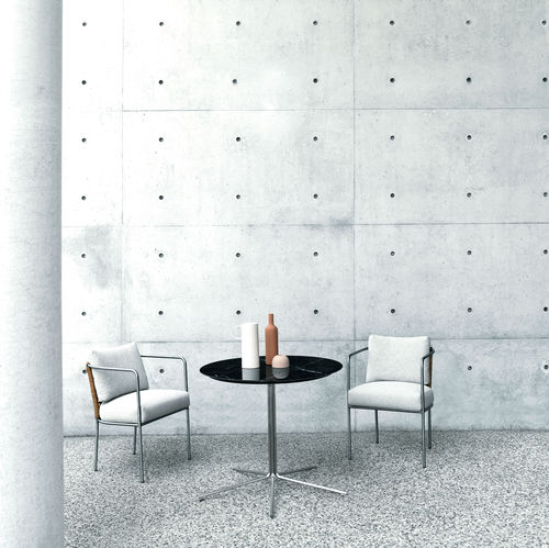 Sedia da giardino contemporanea - MINI CAFE' - Living Divani - da esterno / in tessuto / in PVC