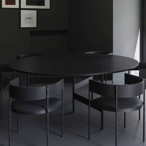Tavolo contemporaneo - NOTES - Living Divani - in legno / in vetro / in marmo