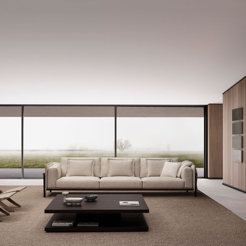 Divano modulare - SILENCE - Joquer - contemporaneo / in tessuto / con rivestimento rimovibile