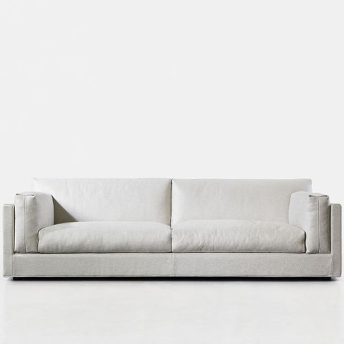 Divano contemporaneo - CODE - Joquer - in tessuto / in pelle / con rivestimento rimovibile