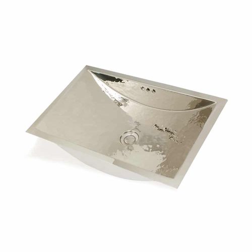 Lavabo da incasso - ULYSSE - JANDELLE - in rame / rettangolare / contemporaneo