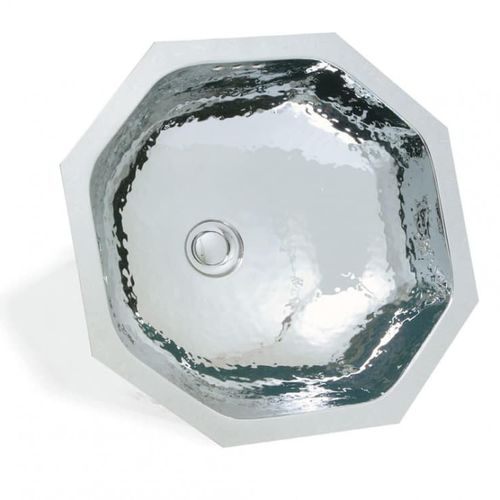 Lavabo da incasso - POLLUX - JANDELLE - in rame / ottagonale / contemporaneo