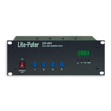 Dimmer DMX digitale - DX-404 - Teclumen