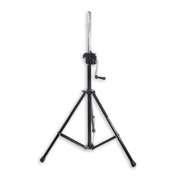 Cavalletto Per Casse Acustiche SafetyPin - Supporto Regolabile Fino A 175 Cm, Portata 38 Kg, Acciaio Verniciato Nero - Foto 12