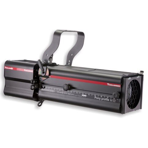 Proiettore sagomatore IP20 - PONY 8/22 DMX 5000°K - Teclumen - LED / per illuminazione di scena / per teatro