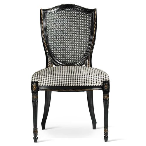 Sedia classica - ART. 7753 SD - SALDA ARREDAMENTI - da interno / in tessuto / con supporto in faggio
