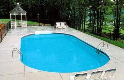 Piscina in pannelli - OVAL - Kafko Manufacturing - da esterno / interrata / in acciaio