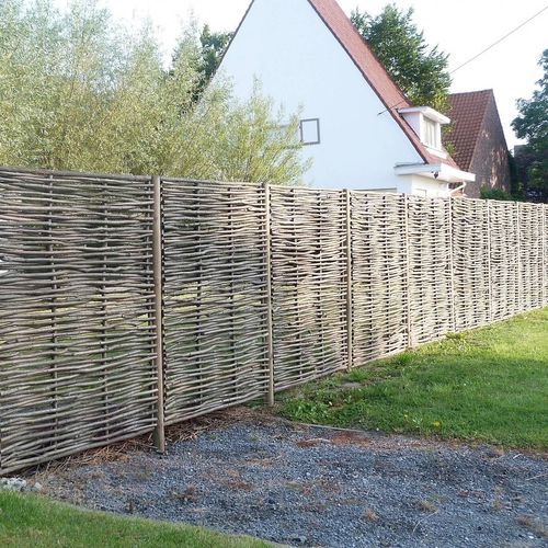 Recinzione a pannelli - ECOWOOD NATURE - FOREST AVENUE - da giardino / per spazi verdi / per parco giochi