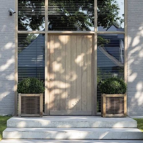 Fioriera in legno - ECOWOOD - FOREST AVENUE - in polietilene / in fibre sintetiche / in composito
