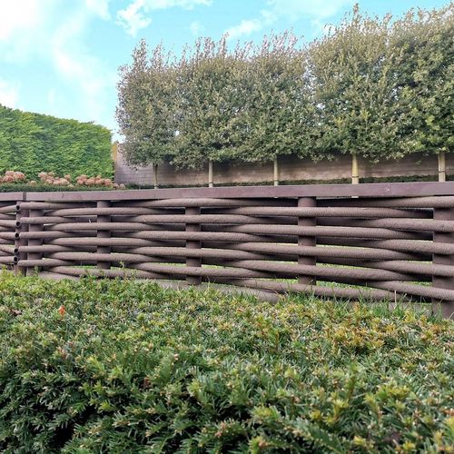 Bordura da giardino - ECOWOOD - FOREST AVENUE - in polietilene / in legno / professionale