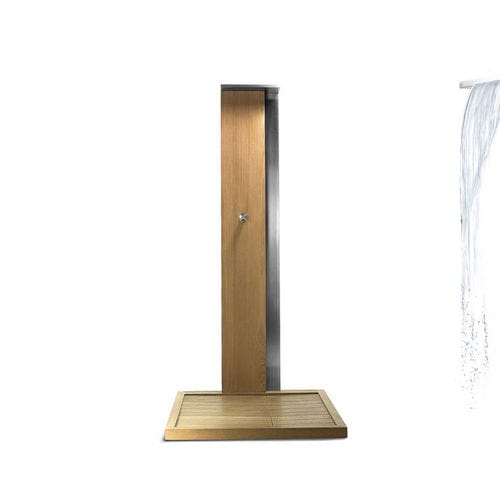 Doccia da giardino in teak - WATERFALL - KENKOON