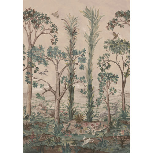 Carta da parati contemporanea - TALL TREES - GP & J BAKER - con motivi naturali / aspetto carta da parati / multicolore