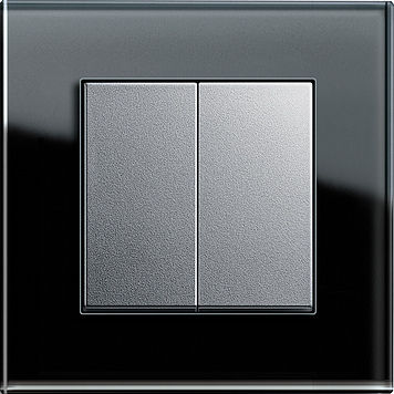 Interruttore a pulsante - MANUAL LIGHT CONTROL - Gira - ad incasso / doppio / in termoplastica