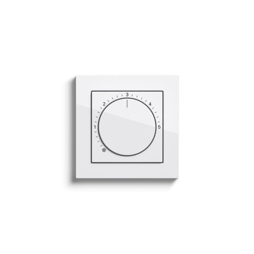 Regolatore di temperatura per sistema domotico - Gira - da sala / per camera da letto / d'ambiente