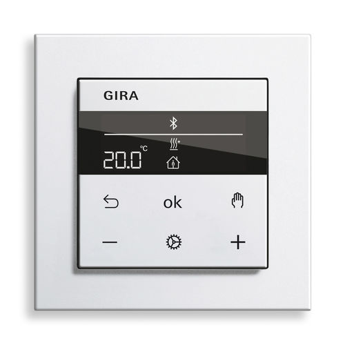Regolatore di temperatura per sistema domotico - System 3000 - Gira - da sala / per camera da letto / d'ambiente