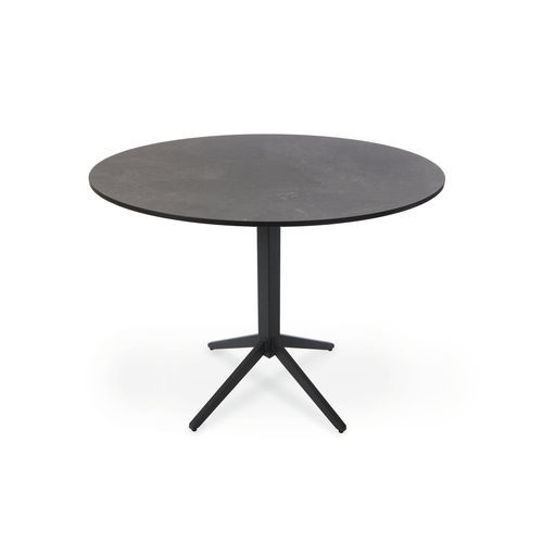 Tavolo da bistrot contemporaneo - ATLANTIC - FISCHER MÖBEL - in laminato / in ceramica / con supporto in acciaio laccato
