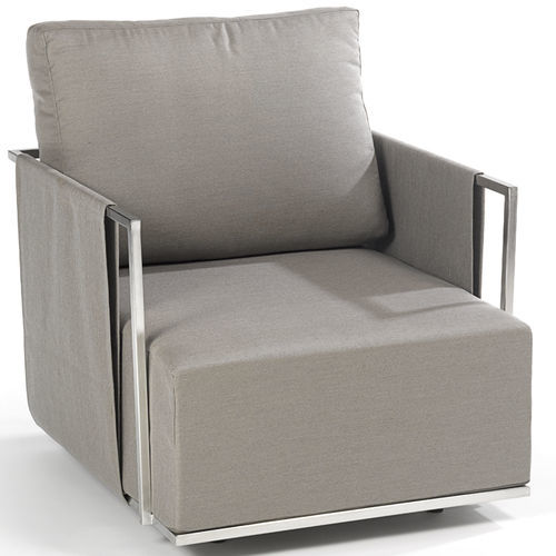 Set lounge da giardino contemporaneo - SUITE - FISCHER MÖBEL - in Sunbrella® / per uso residenziale / multiposto